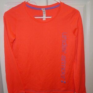 Excellent Condition Under Armour Loose Fit L/S Shirt Youth Large